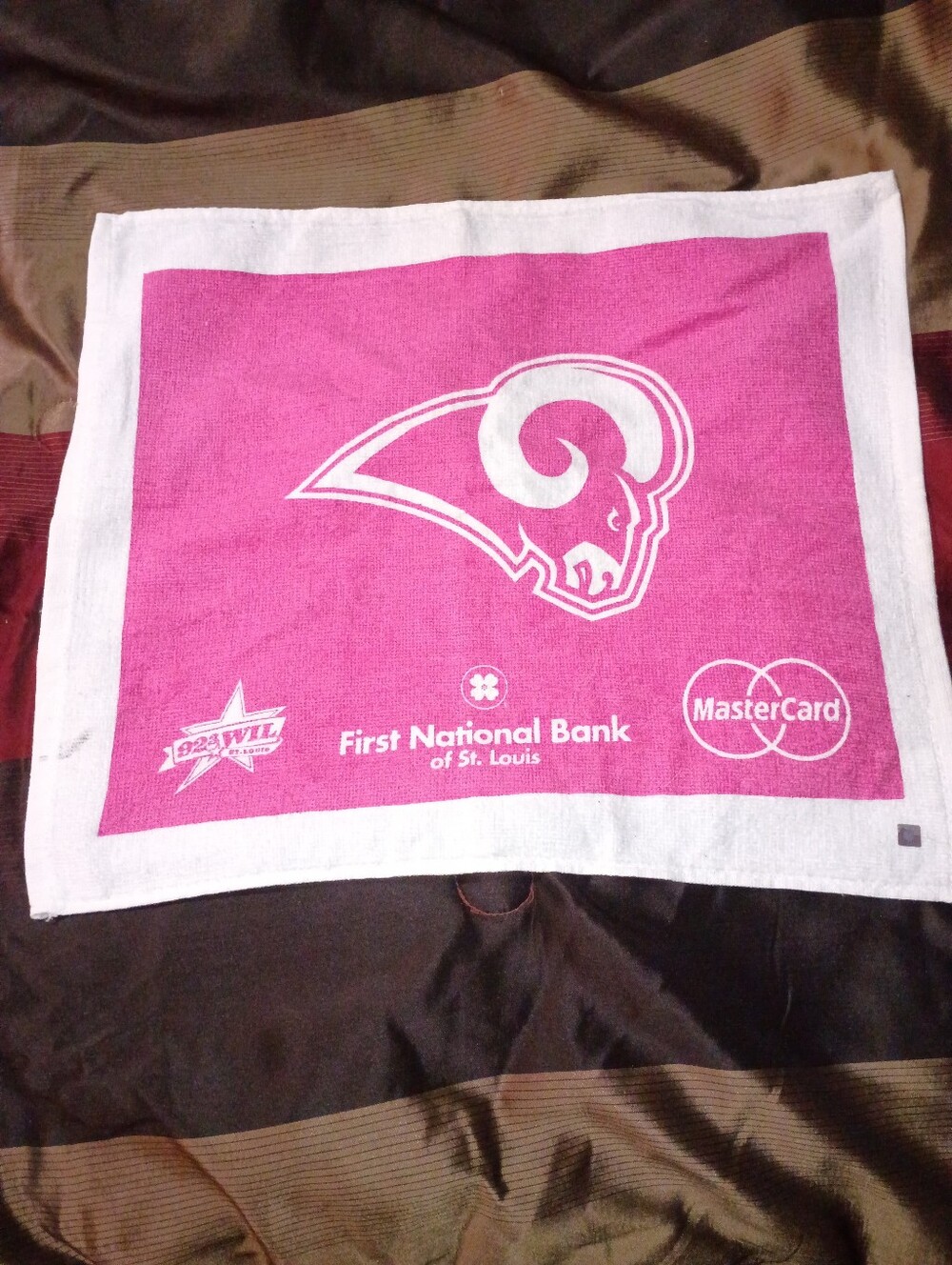 2 Rams Football Towels